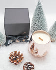 Simple Scents Rose Gold Christmas Candle & Gift Box