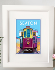 Seaton Vintage Tram Art Print