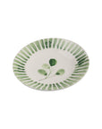 Stripe Flora Ceramic Side Plate
