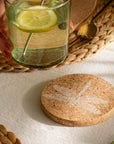 Dragonfly Single Cork Coaster