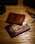 Golf Leather Card Wallet