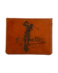 Golf Leather Card Wallet
