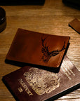 Stag Leather Card Wallet