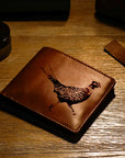 Pheasant Leather Wallet