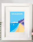 Shaldon Vintage Travel Poster