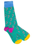 Candy Cane Bamboo Socks