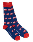 London Bus Bamboo Socks