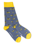 Yellow Digger Bamboo Socks