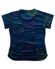 Aixo Spring Womens Top Navy