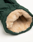 Green Adult Puffer Mittens