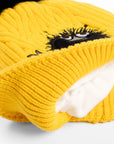 Cheerful Yellow Winter Beanie for Kids