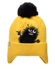 Cheerful Yellow Winter Beanie for Kids