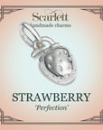 Strawberry Silver Charm
