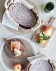 Bread Warmer & Basket - Flower