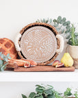 Bread Warmer & Basket - Plant Round-4