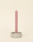Stone Speckle 7/8” Candle Holder