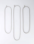 Hex Necklace • Stainless Steel