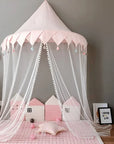 Premium Baby Nursery Mosquito Net Teepee Tent, 110x180cm, Stylish and Protective Canopy for Kids by Baby Lamby at brixbailey.com