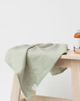 Honeycomb Fine Waffle Towel - Sage