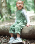 Sage Corduroy Dungarees