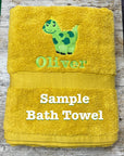 Beach Rabbit Personalised Towels