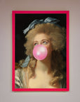 Sass Queen Framed Print, stylish bold empowering artwork, luxury high-quality frames, best-selling statement decor for living room bedroom office by Zestio at brixbailey.com