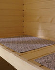 Sauna Seating Pad Fly Pattern 45 x 50 cm