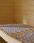 Sauna Seating Pad 45 x 50 cm with Traditional Pattern