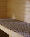 Harju County Sauna Bench Pad – Comfort & Heritage Design by LOKO at www.brixbailey.com