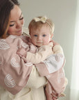 Cute Multi-use Knitted Swaddle Blanket - Soft Polyester, 90x70cm, Receiving Blanket for Babies by Baby Lamby at brixbailey.com