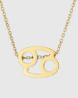 Zodiac Sign Splendour Necklace - Gold/Silver