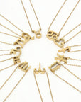 Zodiac Sign Splendour Necklace - Gold/Silver