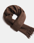 Natural Baby Alpaca Wool Scarf - Exclusive 180