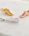 Running Shoe Silver Charm