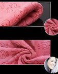 Cute Soft Animal Print Baby Towel - 100cm, 80% Cotton & 20% Polyester - Bathing, Feeding & Burp Cloth by Baby Lamby at brixbailey.com