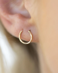 Lucky Horseshoe Stud Earrings