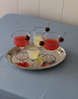 The Dido Coupe in Blue, Set of Two
