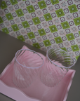 Square Allegra Tray in Pink