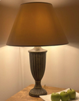 Cream Velvet Steep Empire Lampshade | Handmade Ceiling Light Shade | UK