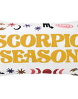 Scorpio Zodiac Needlepoint Pillow