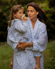 Blue Paisley Organic Muslin Pyjamas