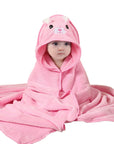 Soft Baby Bath Towel - Square Polyester/Cotton for 0-12 Months - Model FW01 by Baby Lamby at brixbailey.com