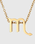 Zodiac Sign Splendour Necklace - Gold/Silver