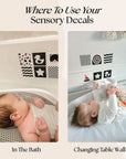 0+ Month Sensory Decals