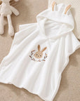 Kids Hooded Bath Towel - Soft, Quick-Dry Polyester for Swimming & Beach - 60x120cm by Baby Lamby at brixbailey.com