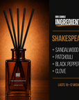 Shakespeare Reed Diffuser
