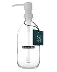 Vintage Clear Dispenser Bottles