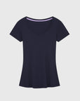 V-Neck Cotton Modal T-Shirt