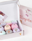 Natural Bath Bombs and Shower Steamers Gift Set - for anyone that like to Bath and Shower