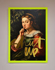 Luxury shutup foil print premium stylish trending design by Zestio at brixbailey.com